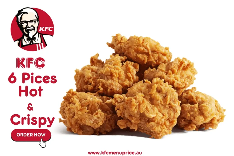 6 Pieces Hot & Crispy Chicken