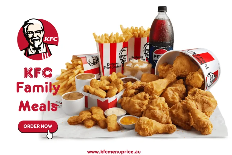 KFC Family Meals Menu