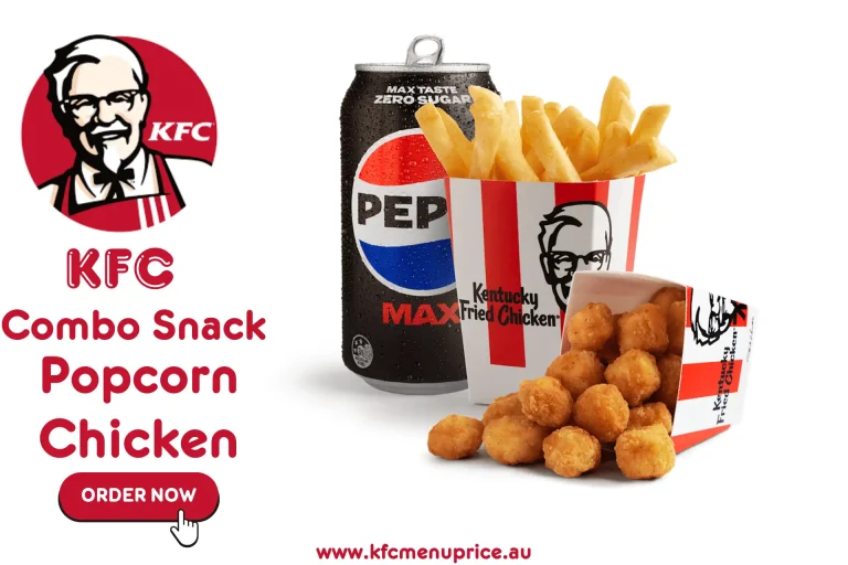 KFC Snack Popcorn Chicken Combo