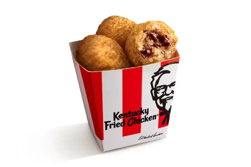 3 Pieces Fried Cookie Dough